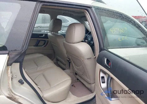 2006 Subaru Outback 2.5I Limited z USA, uszkodzony, nr VIN 4S4BP62C767339137